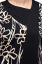Туника "Олси" 1706016/1 ОЛСИ (Черный цветы)