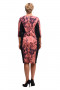 Платье "Олси" 1805004/2V ОЛСИ (Розовый/черный)